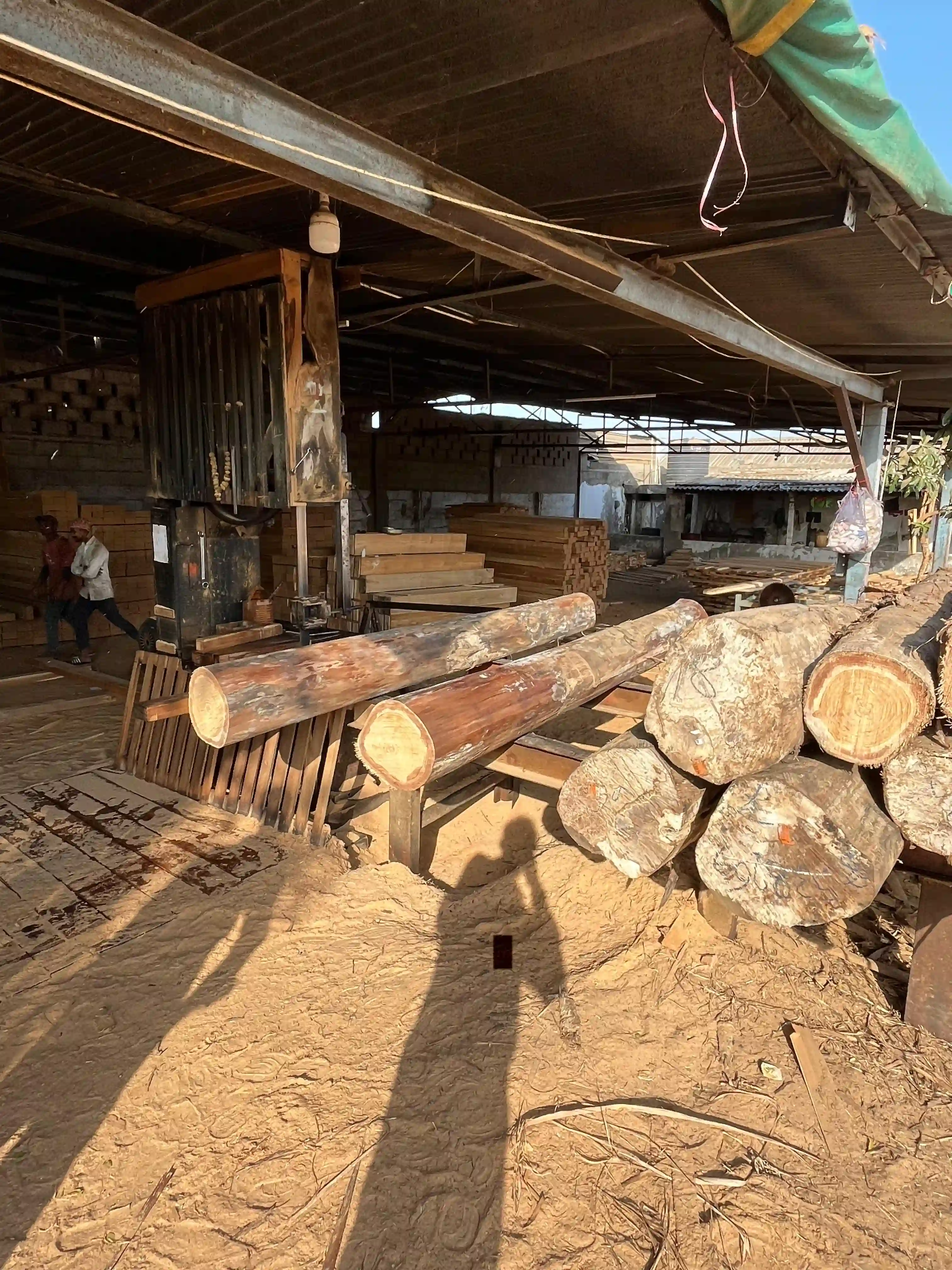 Solid Benin Teak Wood Doors